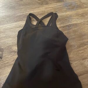 lululemon athletica Black Cross-Back Camisole